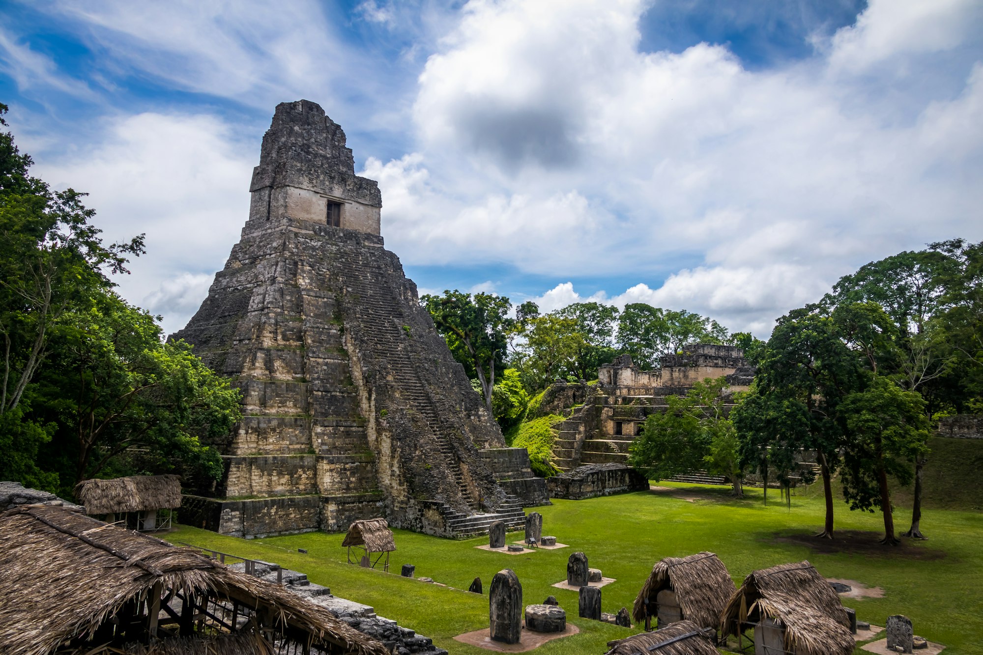 Temple I (Gran Jaguar) at Tikal National Park -Guatemala